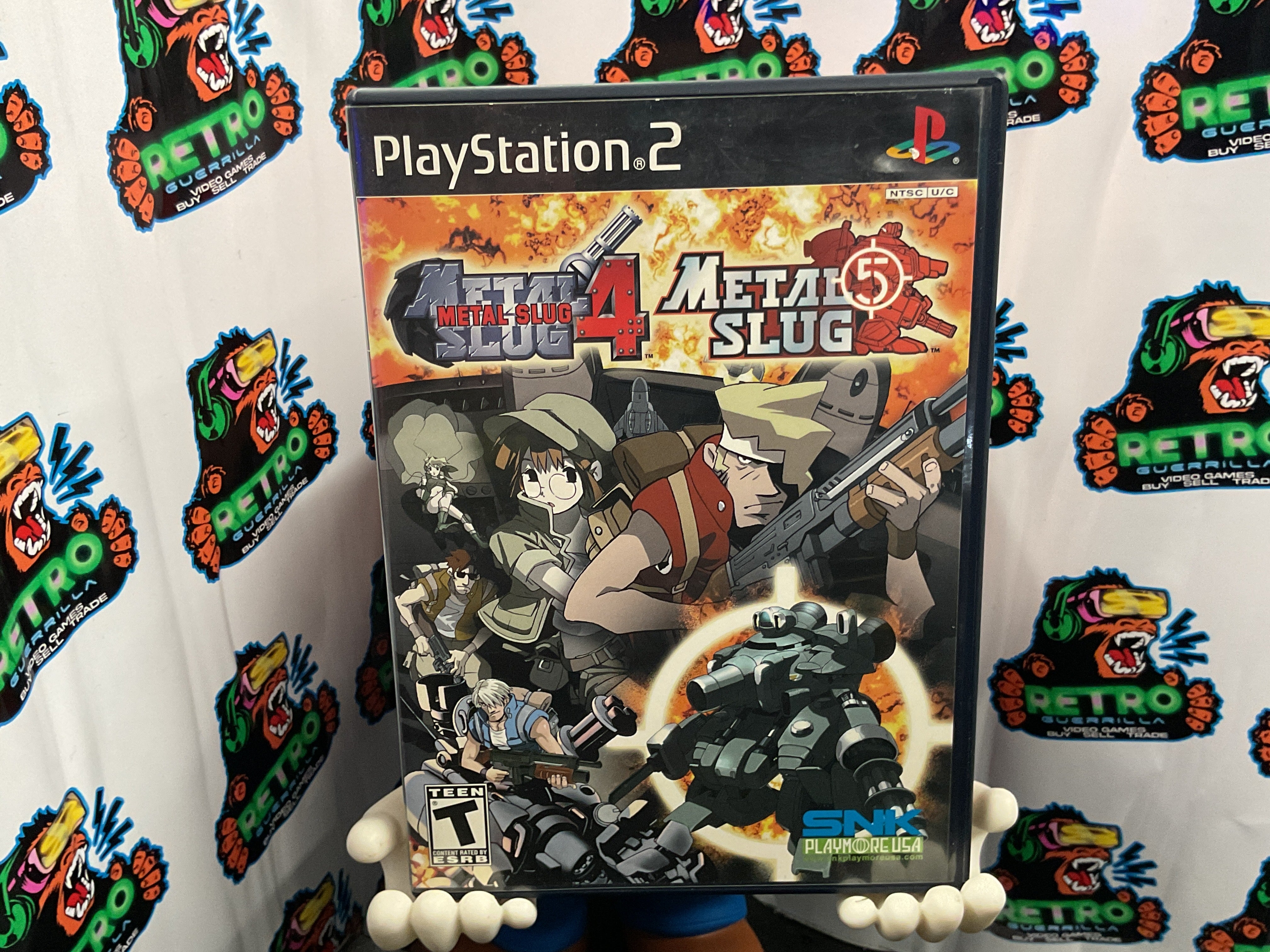 Metal Slug 4 purchases and 5 For Playstation 2 (Cib) Like New!!